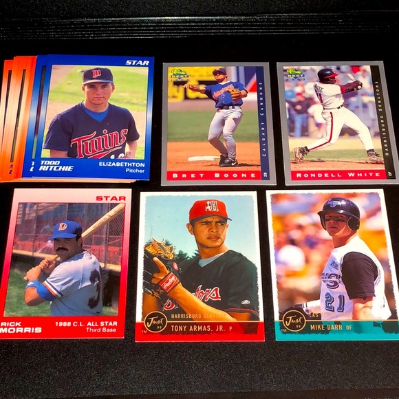 1980s-90s Minor League Baseball Lot 35-card mix - Picture 4 of 4